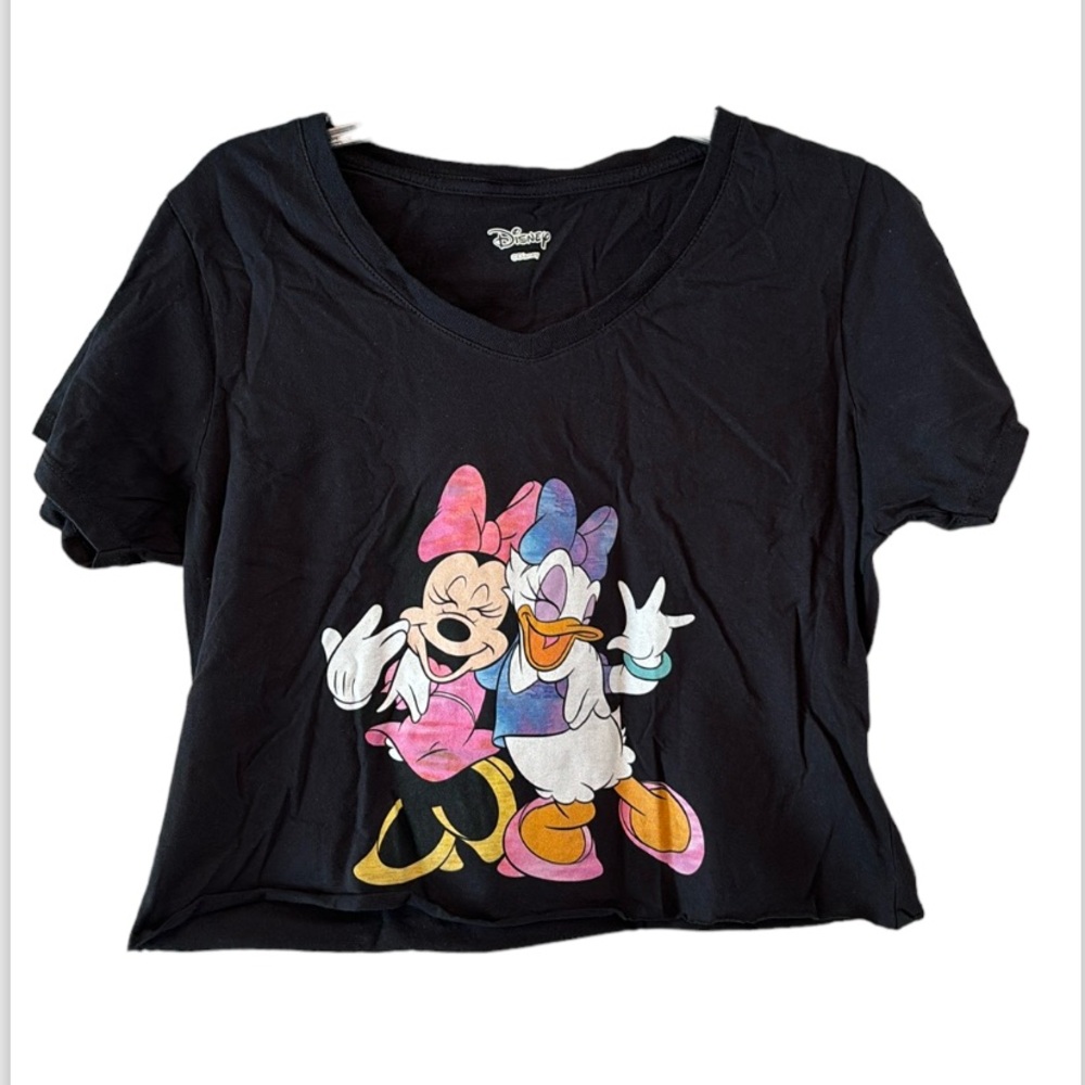 Disney Minnie Mouse & Daisy Cropped T-Shirt